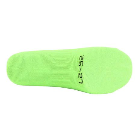 NEW ERA ニューエラ(NEW ERA)(メンズ、レディース)ソックス ショート 3足組 ブラック ネオンオレンジ ネオングリーン 14518170 - 画像 (6)