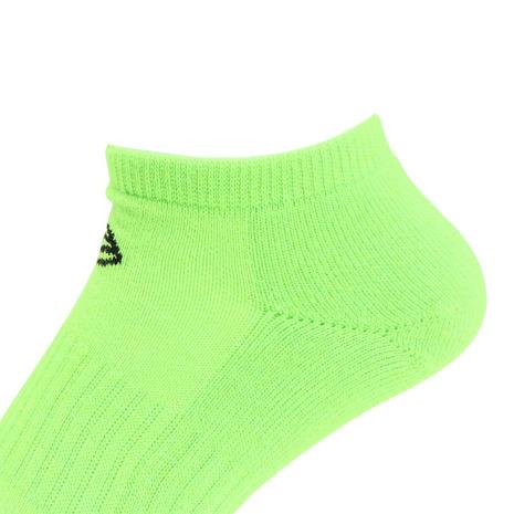 NEW ERA ニューエラ(NEW ERA)(メンズ、レディース)ソックス ショート 3足組 ブラック ネオンオレンジ ネオングリーン 14518170 - 画像 (8)