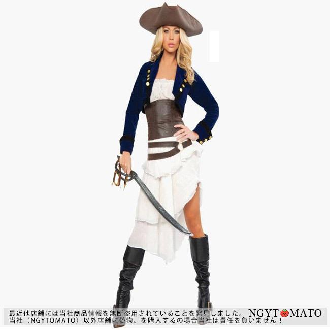 パイレーツ 大人用 女海賊 女性用 王様衣装 船長 華麗 新年会 学園祭 衣装 仮装 パーティー グッズ イベント - 画像 (3)