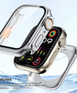 アップルウォッチ Apple Watch カバー 40mm 44mm 10 ケース セット 45mm 46mm SE おしゃれ レディース 42mm スポーツ フィルム ウルトラ 2 Ultra 防水 保護