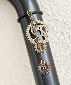 アンブレラマーカー スチームパンク 歯車 アンティークゴールド