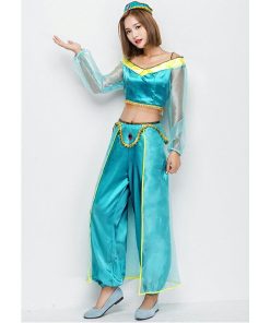 ハロウィン衣装 コスプレ アラジン 魔法のランプ 親子仮装 コスチューム アラビアン ベリーダンス アラブ 中東 大人用 キッズ用 女性/子供 プリンセス