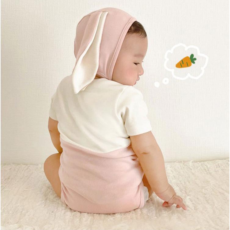 ベビー服 ロンパース かわいい ウサギ耳付き ハロウィン 衣装 兎 子供 コスプレ 部屋着 ハロウィン衣装 カバーオール 仮装 - 画像 (8)