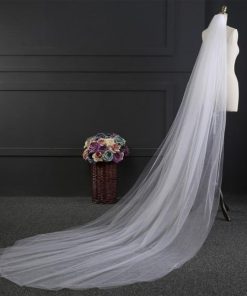 ウェディングベール ロング 結婚式 花嫁 披露宴 二次会 ブライダル アクセサリー