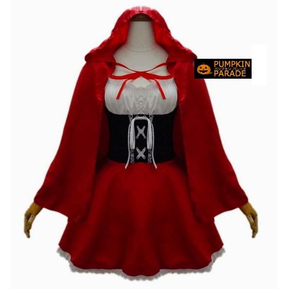 ハロウィン コスプレ 衣装 レディース 女 大人 女の子 女子 仮装 コスチューム かわいい 簡単 赤ずきん S M L XL XXL 2XL 大きいサイズ おばけ パーティ usj - 画像 (3)