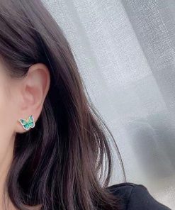 蝶 バタフライ ピアス レディース チョウ ちょうちょう