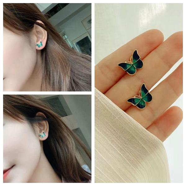 蝶 バタフライ ピアス レディース チョウ ちょうちょう - 画像 (2)