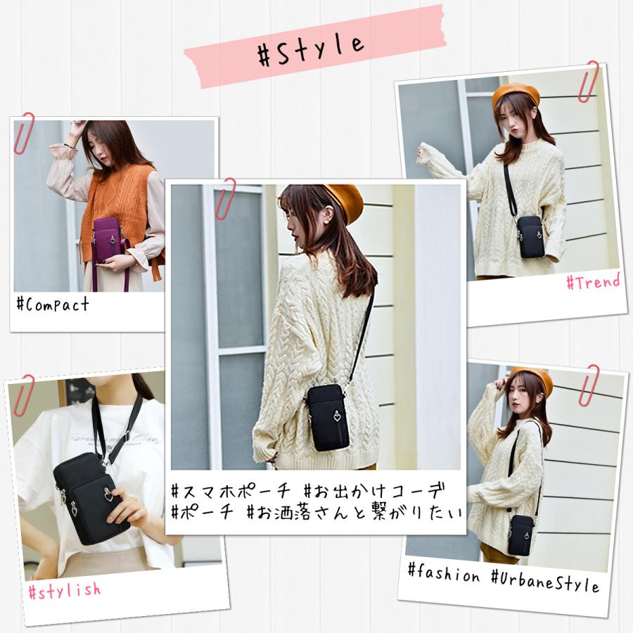 スマホポーチ ショルダー レディース スマホ入れ 小さい ポシェット