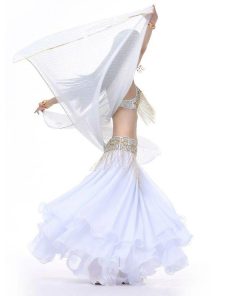 送料無料 ベリーダンス ベール 長さ210cm キラキラ スパンコールベール 衣装ベール コスチューム ヘッドアクセサリー フェイスベール 全13色 ステージ小物 舞台