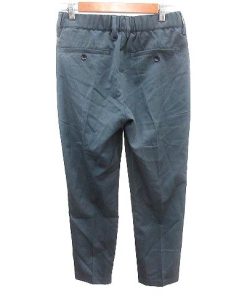 モノマート MONO-MART テーパードパンツ イージー センタープレス S 紺 ネイビー /AU レディース