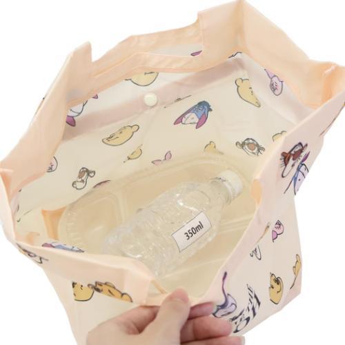 底板付きエコバッグミニ エコバッグ くまのプーさん カミオジャパン ディズニー ショッピングバッグ 折りたたみ - 画像 (2)