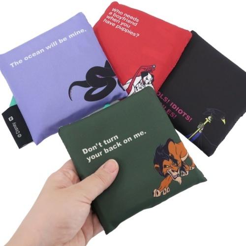 Disney エコバッグ 折りたたみ ショッピングバッグ 101匹わんちゃん ヴィランズ グラフィック クルエラ 丸眞 ディズニー - 画像 (4)