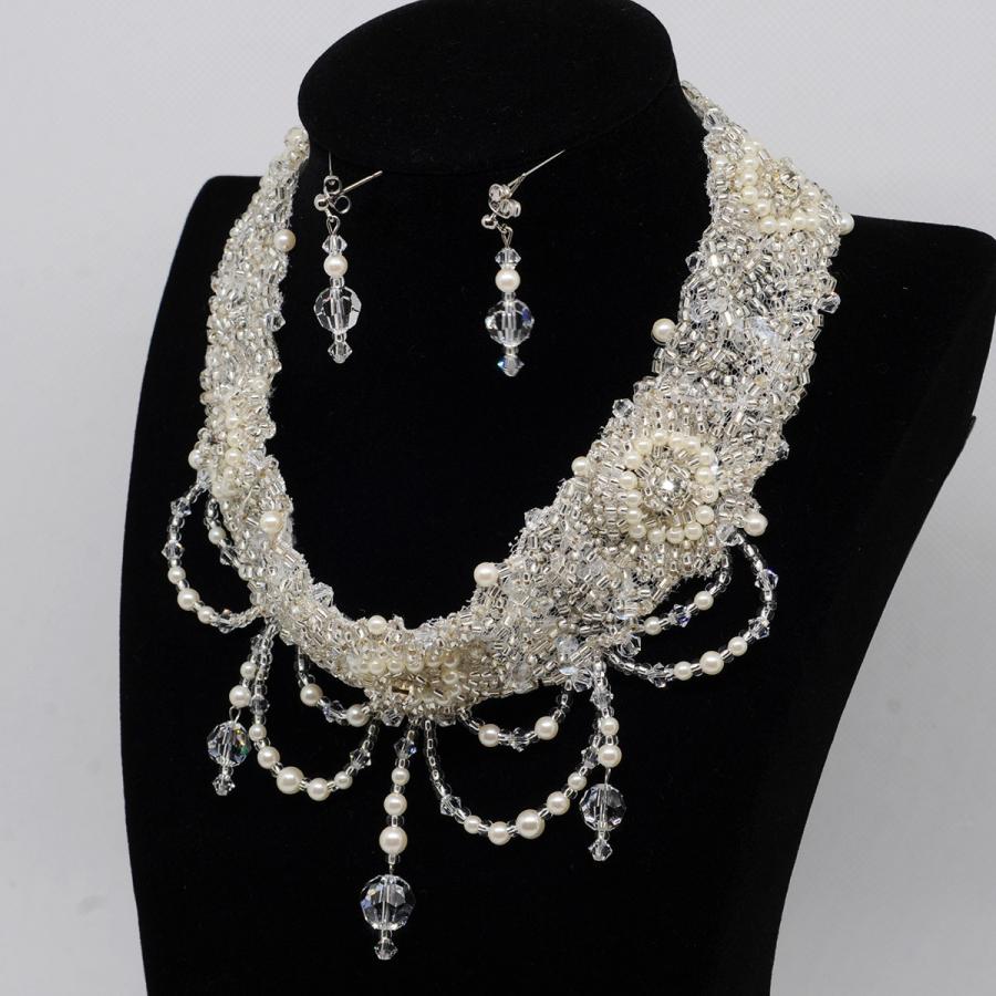 ビーズ・チョーカーネックレス - 画像 (2)