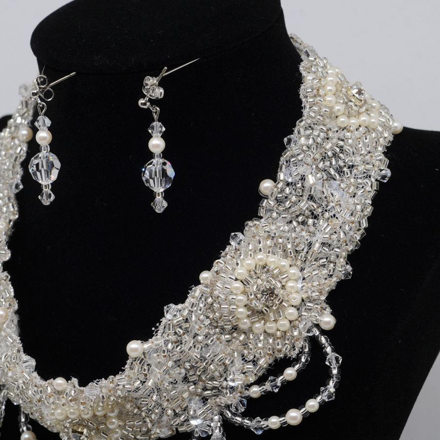 ビーズ・チョーカーネックレス - 画像 (3)