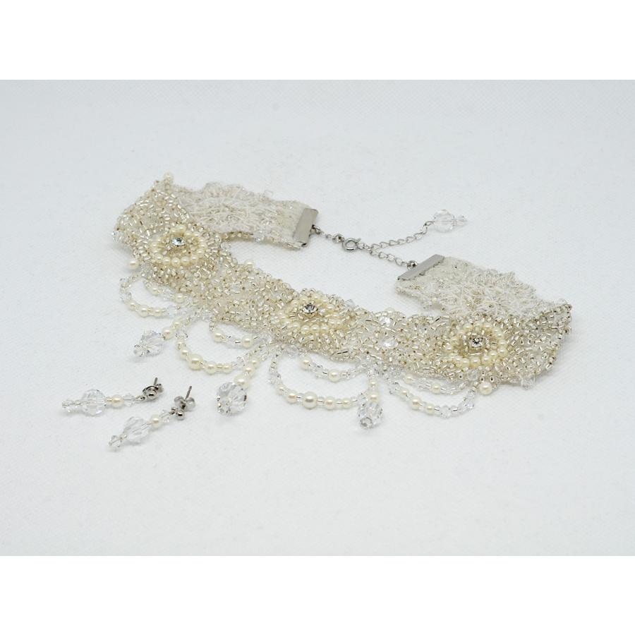 ビーズ・チョーカーネックレス - 画像 (4)