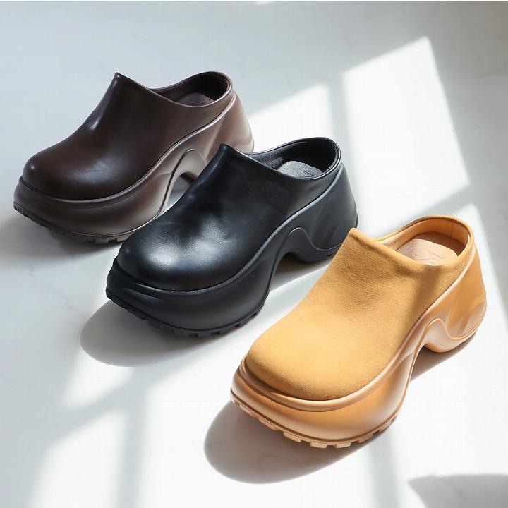 VIVIAN サンダル レディース サボ 厚底 スリッポン スリッパ つっかけ ブラック 黒 ブラウン キャメル スエード V3490AL ZOZO 靴下 ブーツ - 画像 (7)