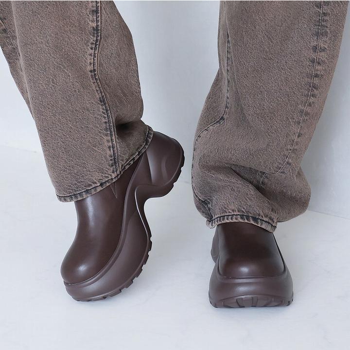 VIVIAN サンダル レディース サボ 厚底 スリッポン スリッパ つっかけ ブラック 黒 ブラウン キャメル スエード V3490AL ZOZO 靴下 ブーツ - 画像 (9)