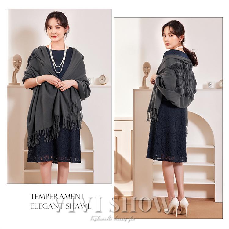 ボレロ 結婚式 ストール ショール フォーマル ドレス 羽織物 カーディガン パーティードレス 二次会 ワンピース 披露宴 お呼ばれ 上品 - 画像 (8)