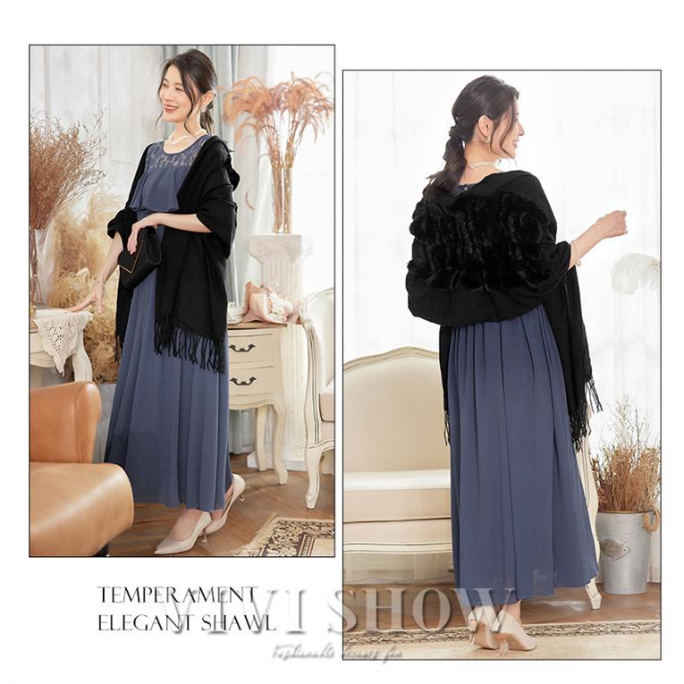 ボレロ 結婚式 ストール ショール フォーマル ドレス 羽織物 カーディガン パーティードレス 二次会 ワンピース 披露宴 お呼ばれ 上品 - 画像 (9)