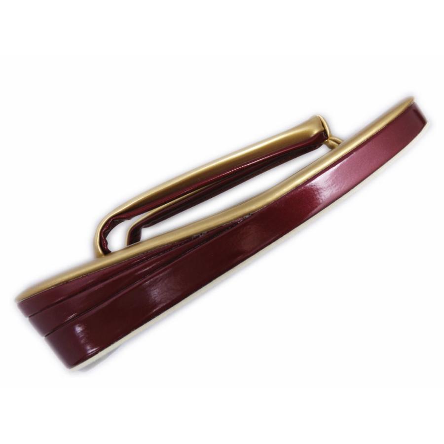 草履 ぞうり 金(ボルドー) 無地 大きいサイズ LL 25cm 3L 26cm 3枚芯 2色使鼻緒 着物 振袖 成人式 卒業式 袴 女性用