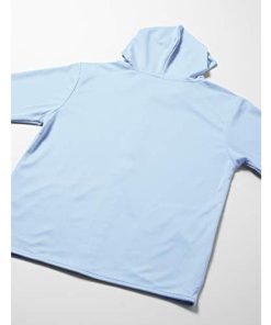 [グリマー] 長袖 4.4オンス ドライ UV ジップ パーカー 00338-AMZ メンズ ライトブルー LL (日本サイズLL相当)