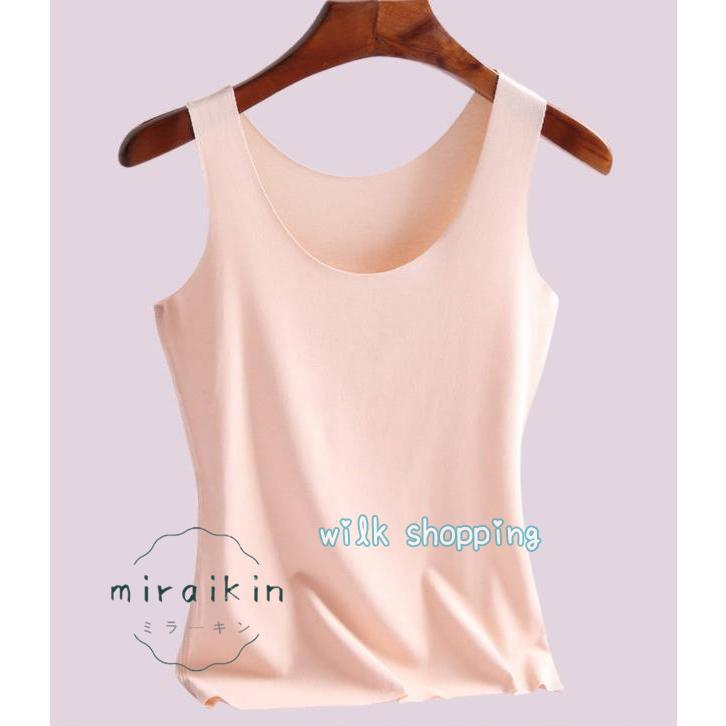 タンクトップ レディース 夏 インナー トップス カットソー 肌着 下着 重ね着 吸汗速乾 抗菌防臭 オールシーズン 安心 安心感 肌触り フィット感 しっかり - 画像 (7)