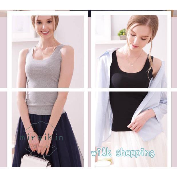 タンクトップ レディース 夏 インナー トップス カットソー 肌着 下着 重ね着 吸汗速乾 抗菌防臭 オールシーズン 安心 安心感 肌触り フィット感 しっかり - 画像 (9)