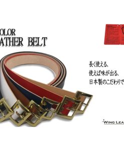 ベルト 栃木レザー メンズ 本革 40mm 牛革 固定サイズ 6カラー 2バリエーション 国産 日本製 無地 ム地 カジュアル