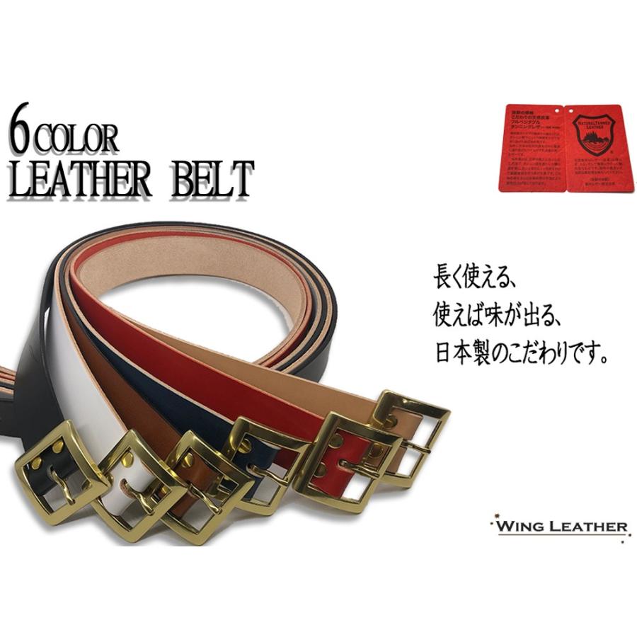 ベルト 栃木レザー メンズ 本革 40mm 牛革 固定サイズ 6カラー 2バリエーション 国産 日本製 無地 ム地 カジュアル