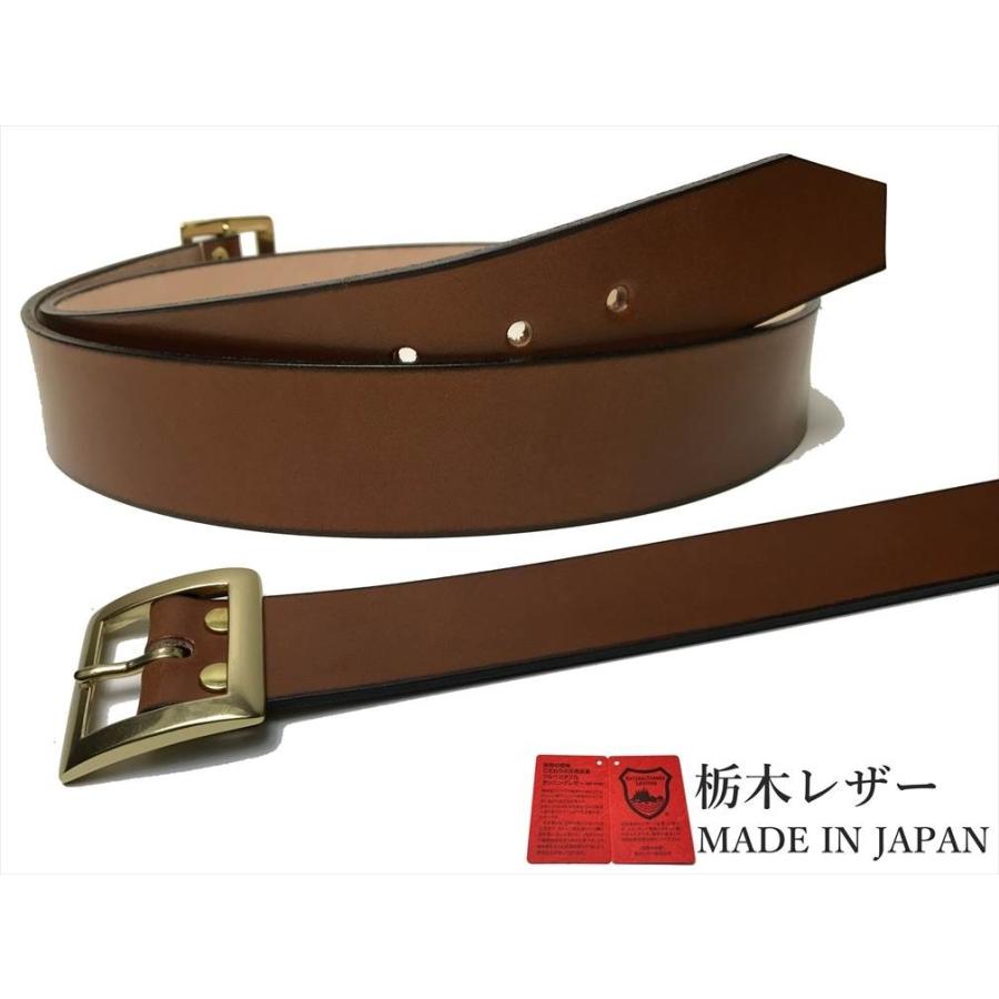 ベルト 栃木レザー メンズ 本革 40mm 牛革 固定サイズ 6カラー 2バリエーション 国産 日本製 無地 ム地 カジュアル - 画像 (7)