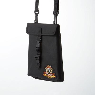 ふるさと納税 奈良市 サコッシュ ZSC1【エンブレム】ブラック 681424 - 画像 (2)