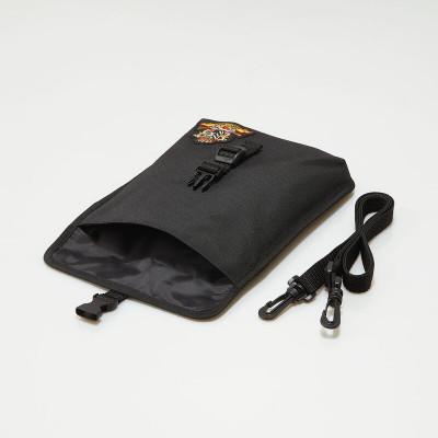 ふるさと納税 奈良市 サコッシュ ZSC1【エンブレム】ブラック 681424 - 画像 (3)