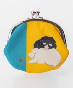 ふるさと納税 京都市 【芸艸堂】中村芳中「仔犬」がま口