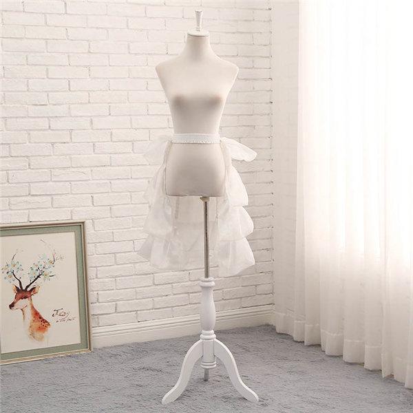 【大特価】パニエ ウエディングドレス スカート ボリューム ヒップ 白 黒 大人 パニエ ロリィタ フランス風 バロック?ロココ式ドレス用パニエ