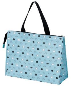 ふるさと納税 奈良市 レジャーシート生地バッグM 【ねこっと】アウトドアにも◎ 677816