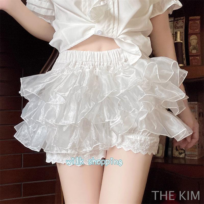 パニエ スパッツ 可愛い インナーパッツ 仮装 イベント パーティー 衣装 プリンセス ボリュームアップ 演出 ふわふわ 舞台 - 画像 (3)