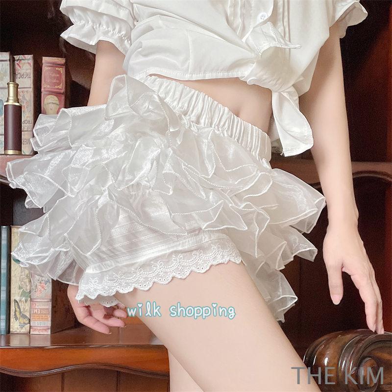 パニエ スパッツ 可愛い インナーパッツ 仮装 イベント パーティー 衣装 プリンセス ボリュームアップ 演出 ふわふわ 舞台 - 画像 (4)