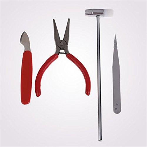 送料無料 腕時計工具セット 16点 時計修理 メンテナンス 電池交換用 - 画像 (2)