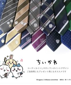 BANDAI ちいかわ ネクタイ ハチワレ うさぎ モモンガ くりまんじゅう プレゼント メール便送料無料