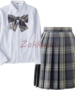 セーラー服 コスチューム 学生 スクール ギャル 学生服 かわいい 制服 女子高生 スカート リボン 3点セット コスプレ 衣装 レディース 春秋 長袖 スクールシャツ
